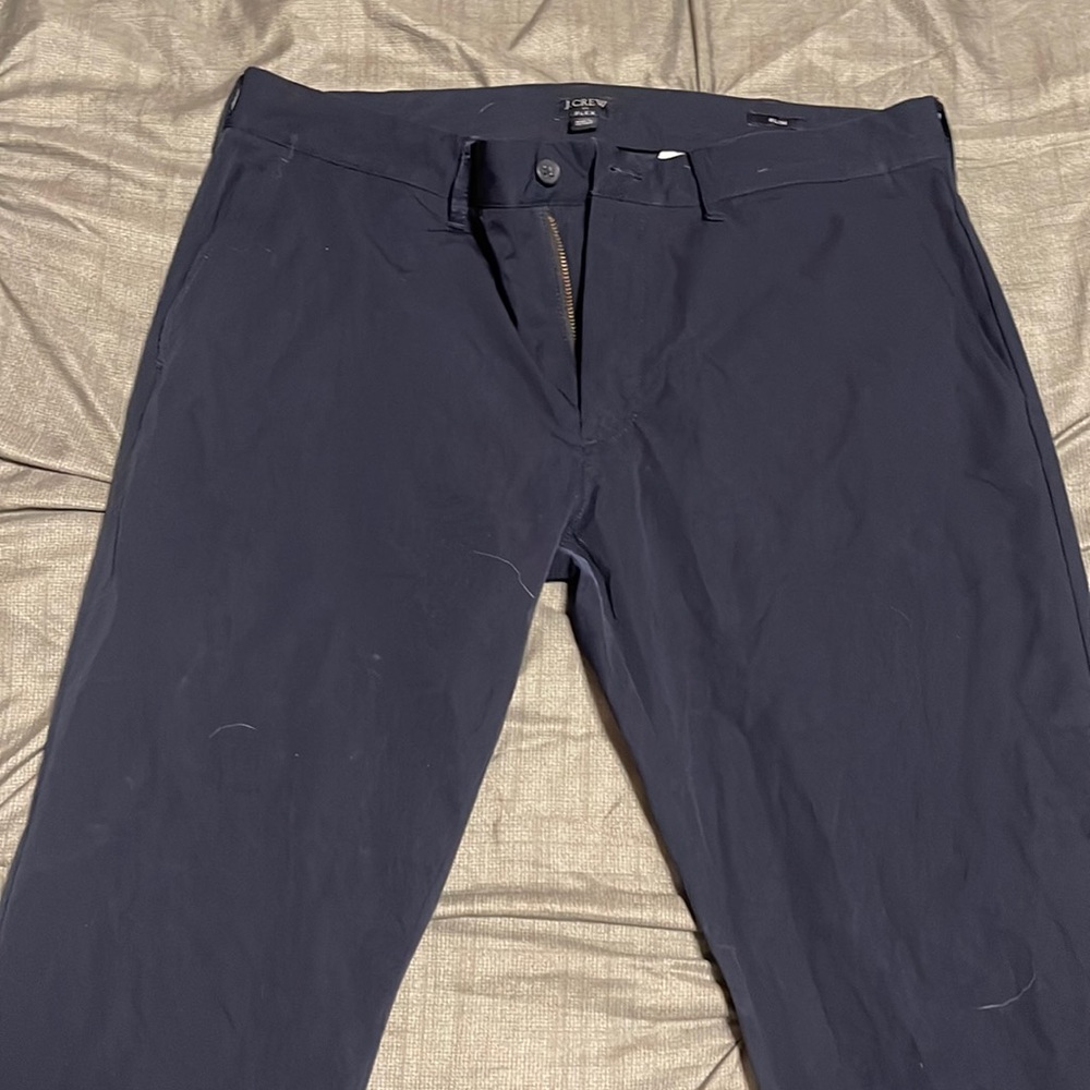 J. Crew navy slim fit chinos